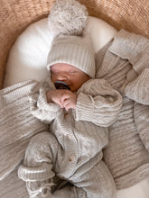 Load image into Gallery viewer, Luna + Luca Classic Cable Knit Jumpsuit - Natural
