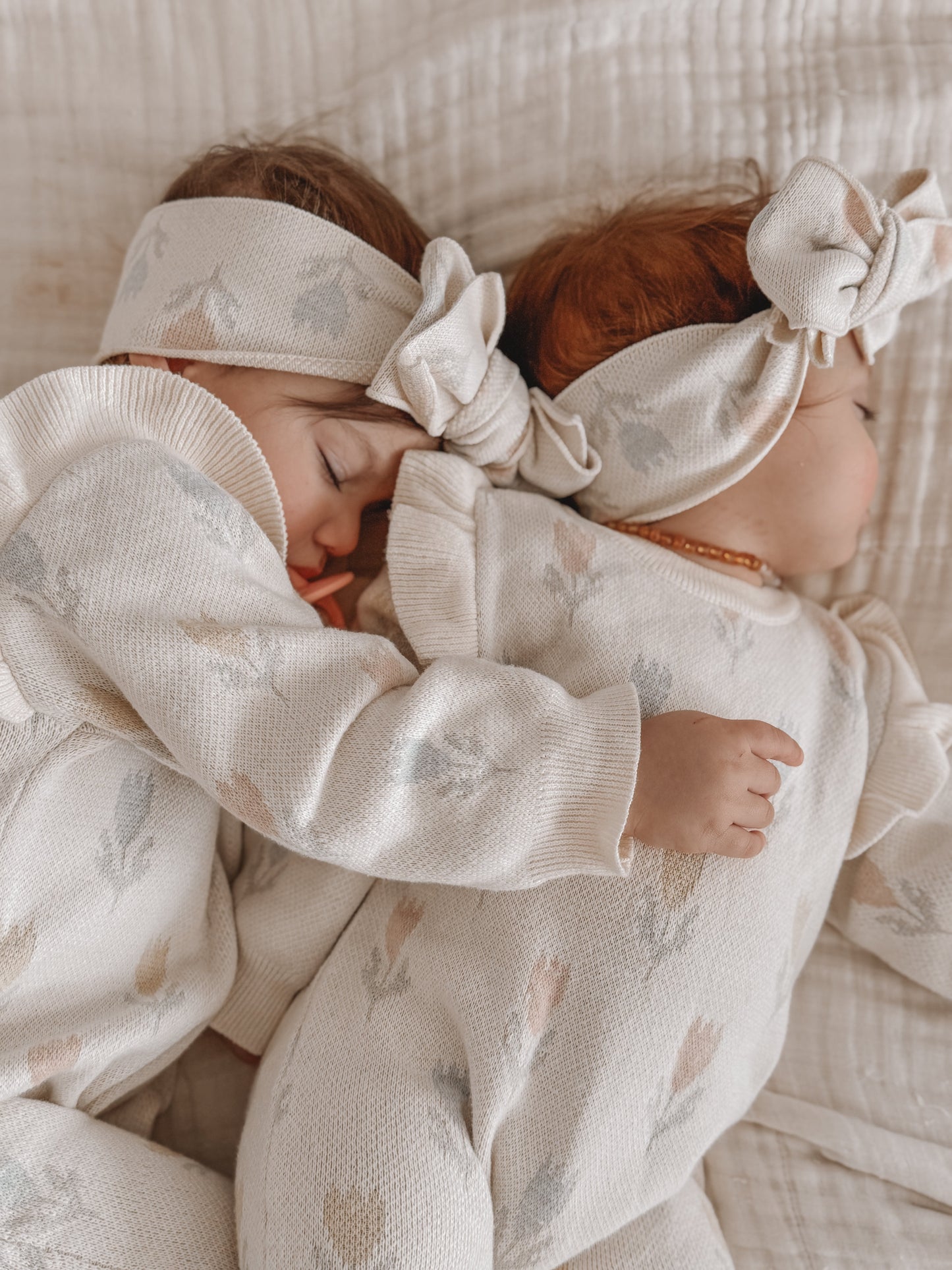 Luna + Luca Tulip Jacquard Jumpsuit