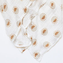Load image into Gallery viewer, Organic Cotton Baby Swaddle - Lights Of Promise

