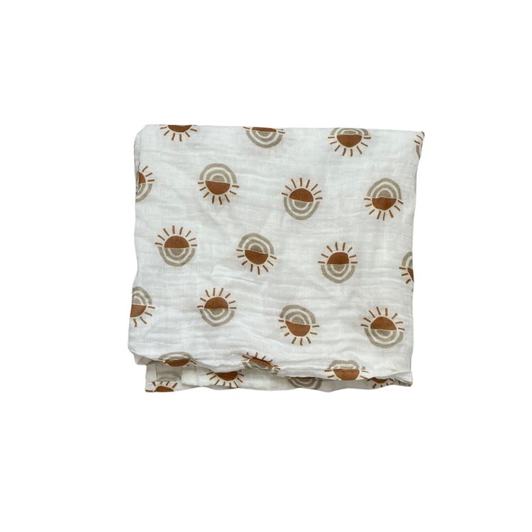 Organic Cotton Baby Swaddle - Lights Of Promise