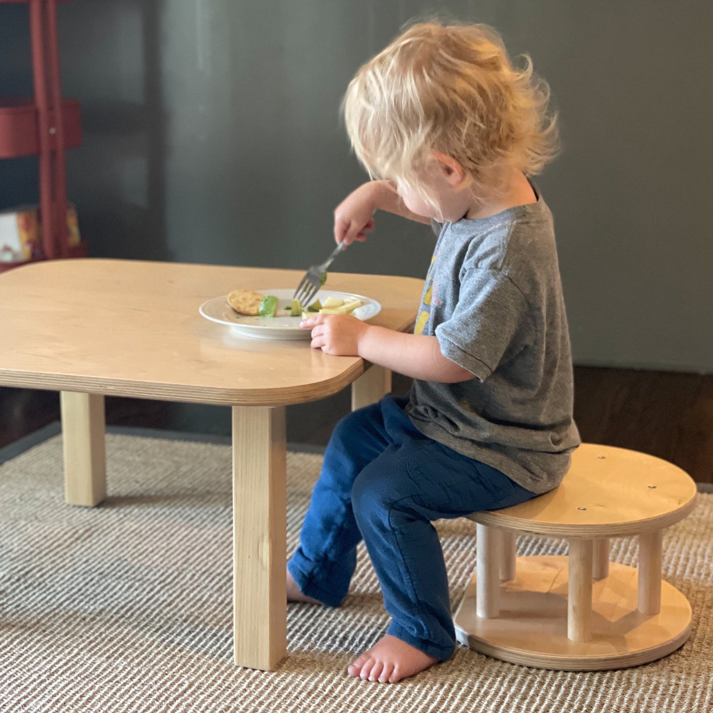 RAD Children's Furniture Grow Stool: Eco-Friendly, Non-Toxic Adaptable Seating