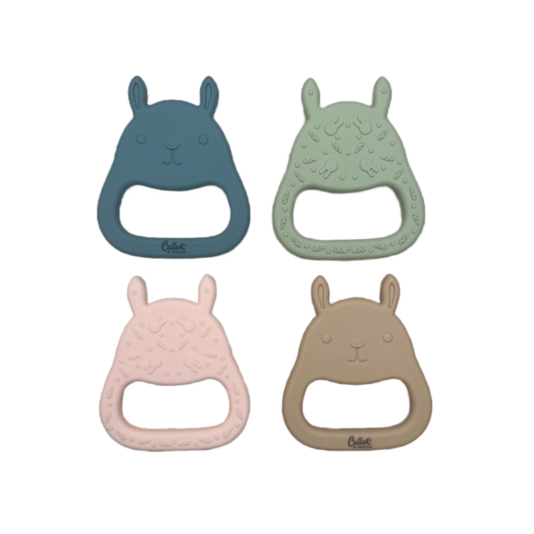 Rabbit Silicone Sensory Teether