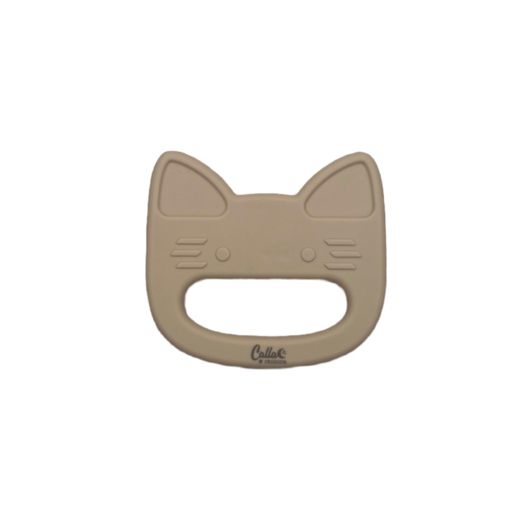 Kitty Silicone Sensory Teether