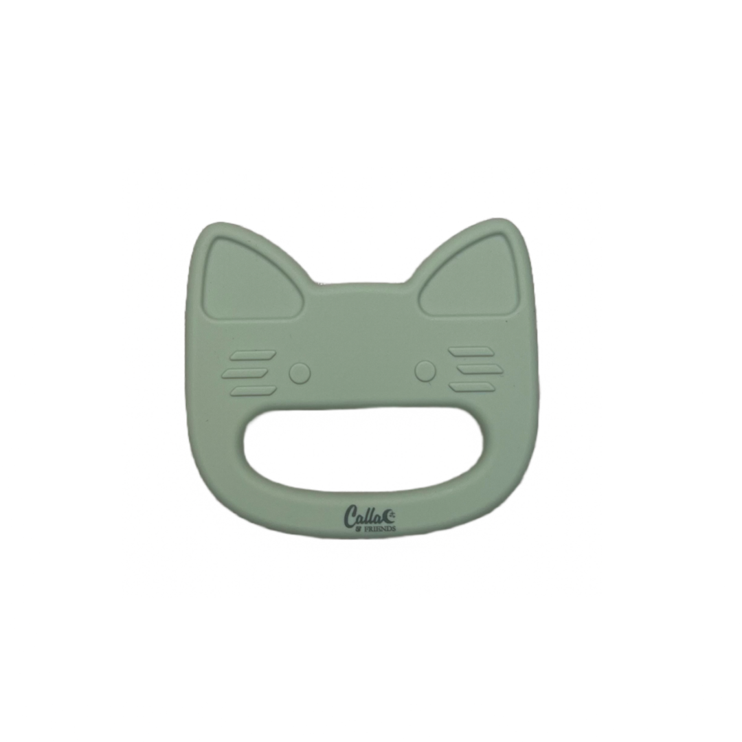 Kitty Silicone Sensory Teether