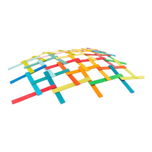 Load image into Gallery viewer, 120 Pcs STAINED Leonardo Building Sticks - Da Vinci&#39;s Bridge
