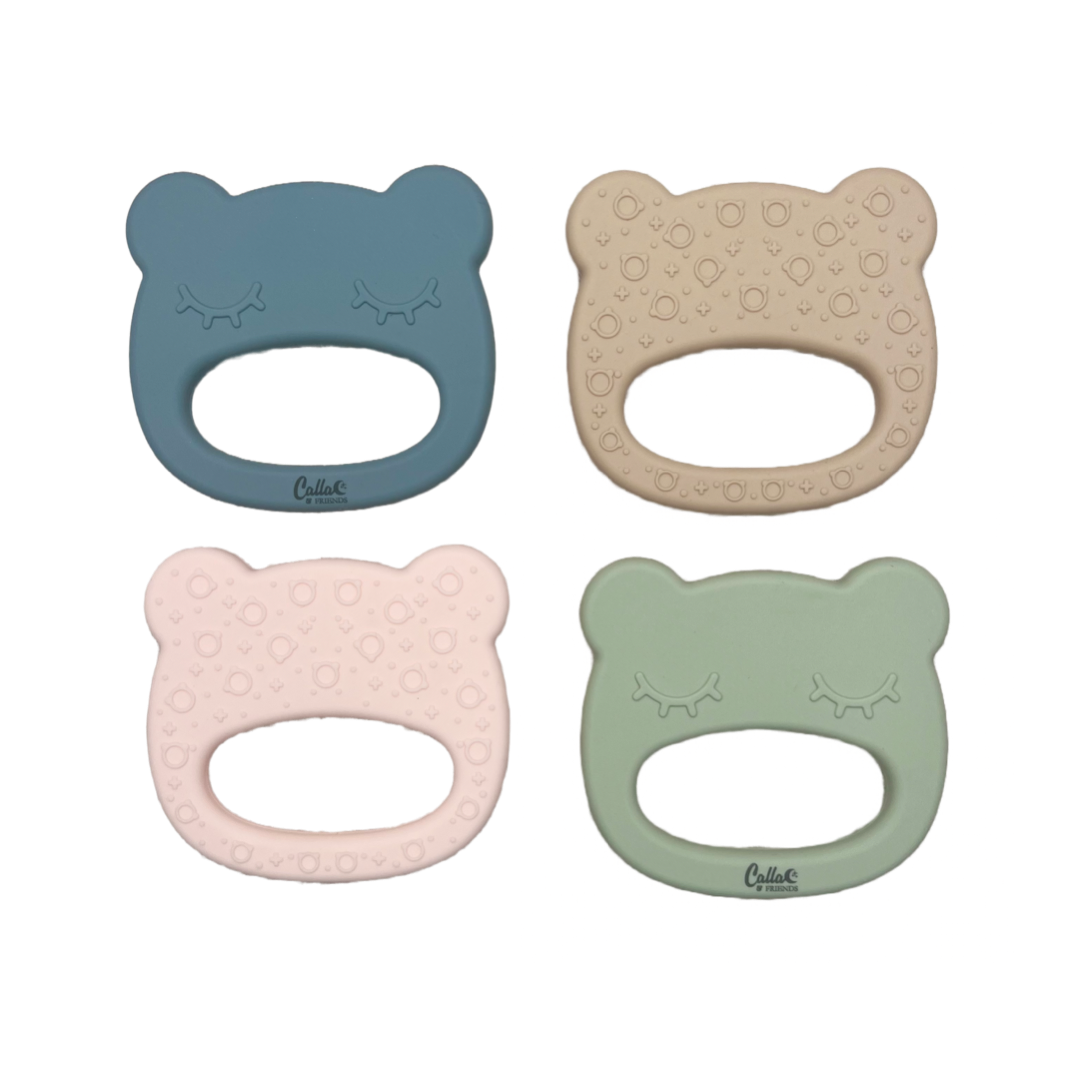 Bear Silicone Sensory Teether