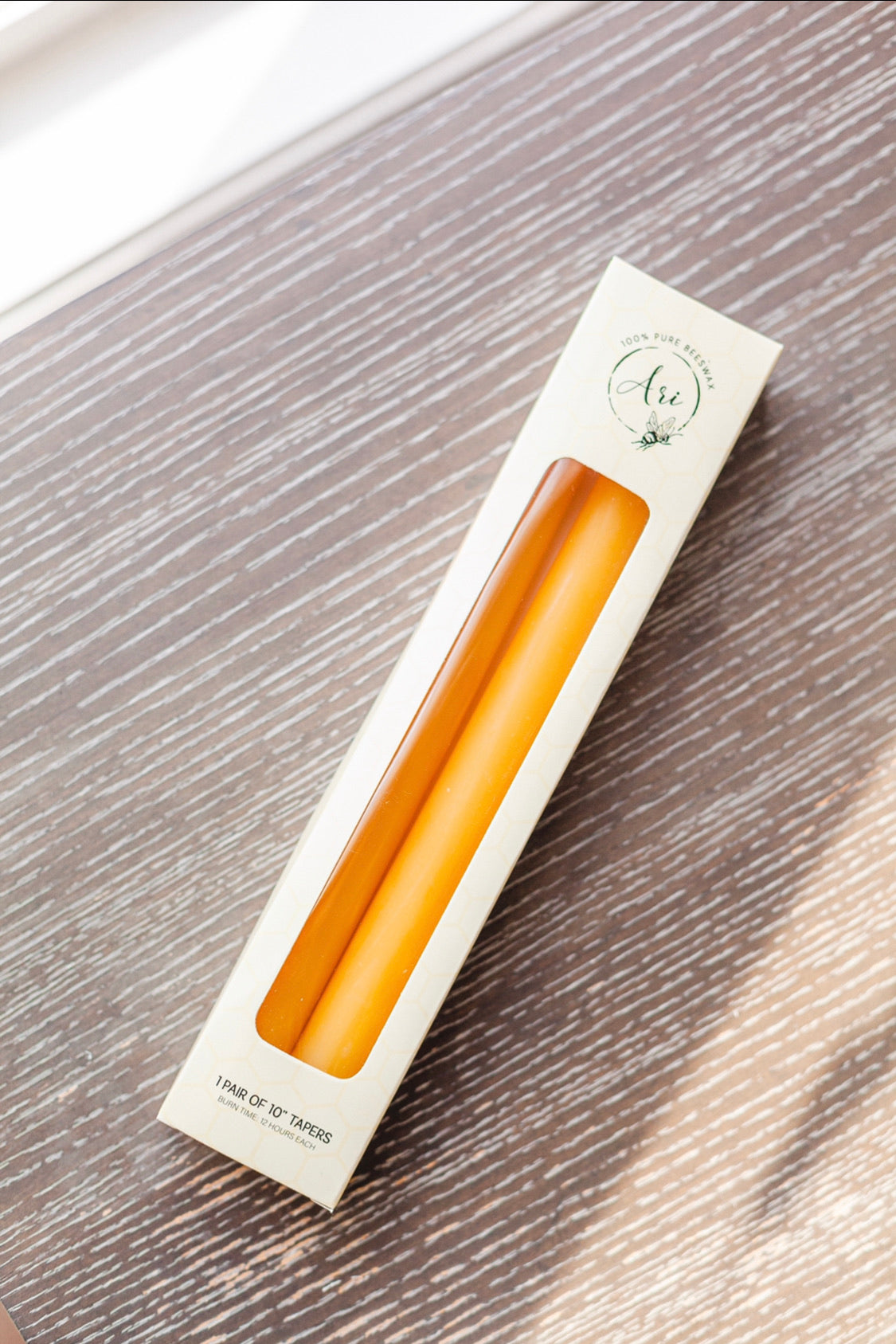 Wellness by Ari Beeswax Taper Candles - Thumbnail 4