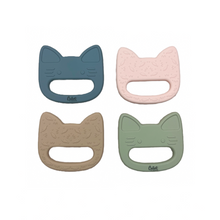 Load image into Gallery viewer, Kitty Silicone Sensory Teether
