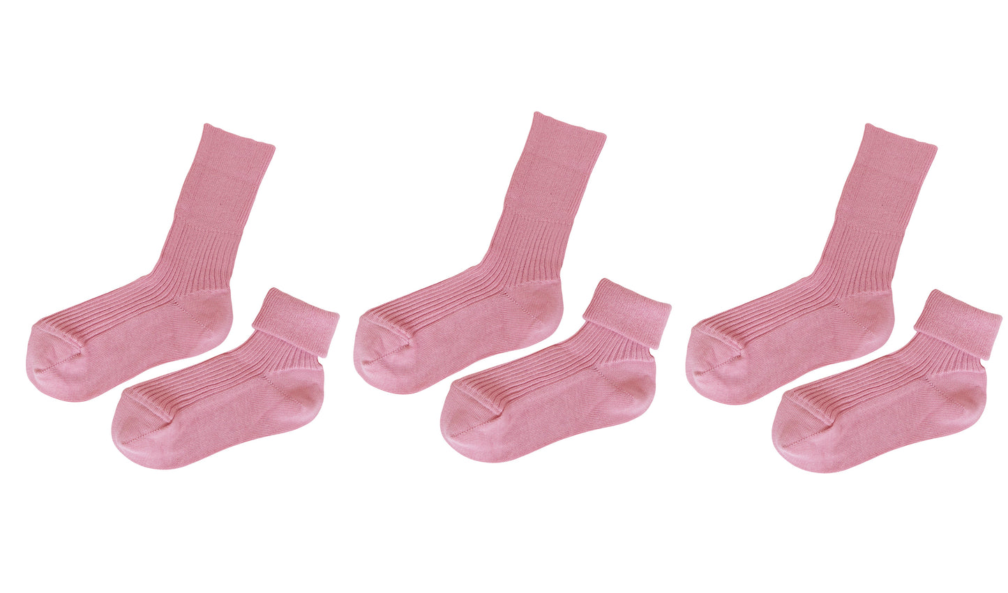 tittimitti® 100% Organic Cotton Kids Socks (3-Pack) – Made in Italy, Unisex, Soft & Breathable for Boys & Girls.