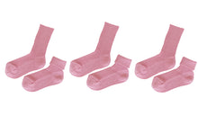 Load image into Gallery viewer, tittimitti® 100% Organic Cotton Kids Socks (3-Pack) – Made in Italy, Unisex, Soft &amp; Breathable for Boys &amp; Girls.
