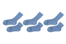Load image into Gallery viewer, tittimitti® 100% Organic Cotton Kids Socks (3-Pack) – Made in Italy, Unisex, Soft &amp; Breathable for Boys &amp; Girls.

