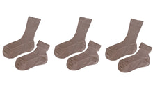 Load image into Gallery viewer, tittimitti® 100% Organic Cotton Kids Socks (3-Pack) – Made in Italy, Unisex, Soft &amp; Breathable for Boys &amp; Girls.

