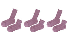 Load image into Gallery viewer, tittimitti® 100% Organic Cotton Kids Socks (3-Pack) – Made in Italy, Unisex, Soft &amp; Breathable for Boys &amp; Girls.
