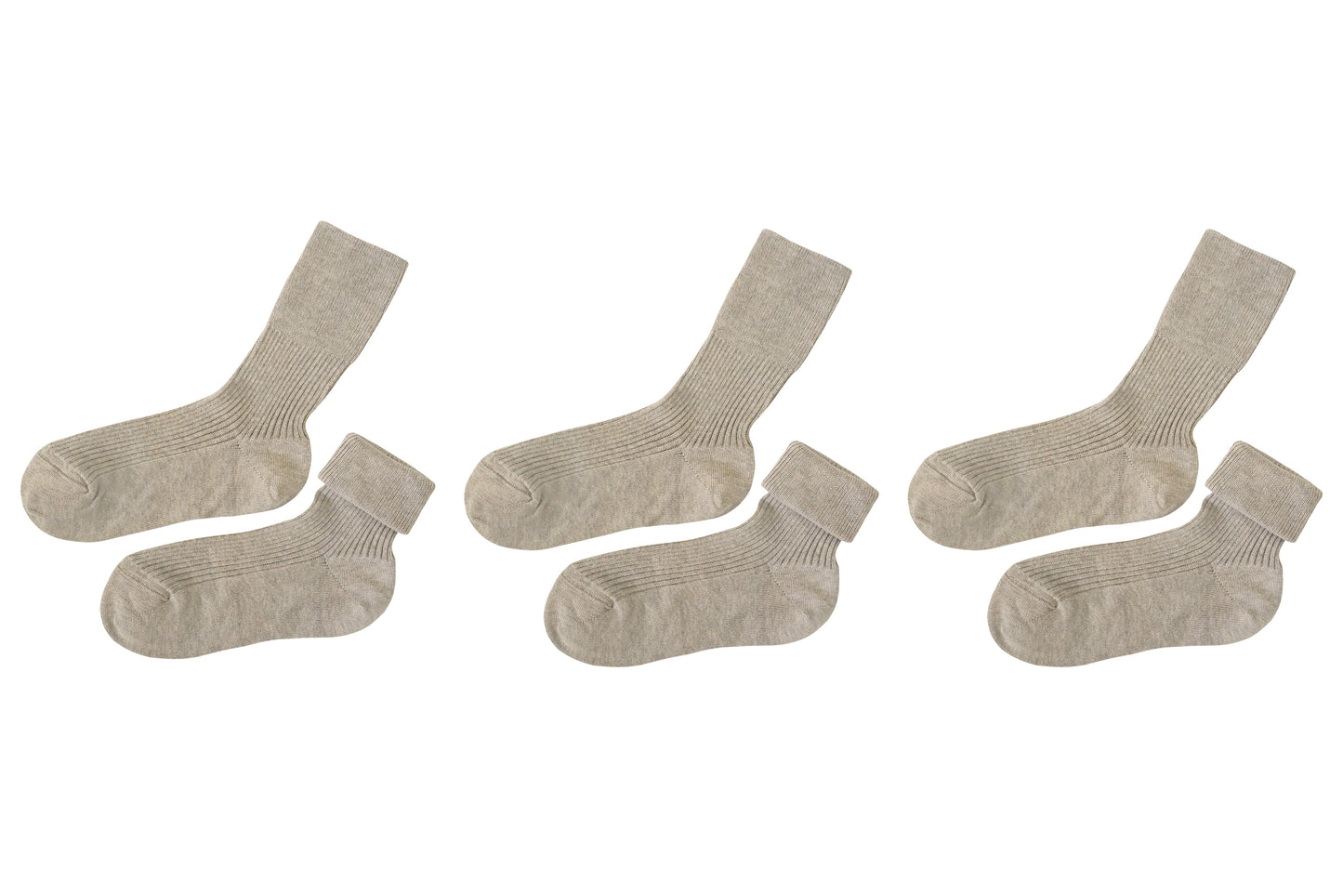 tittimitti® 100% Organic Cotton Kids Socks (3-Pack) – Made in Italy, Unisex, Soft & Breathable for Boys & Girls.