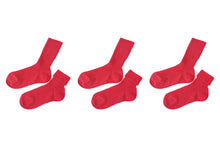 Load image into Gallery viewer, tittimitti® 100% Organic Cotton Kids Socks (3-Pack) – Made in Italy, Unisex, Soft &amp; Breathable for Boys &amp; Girls.
