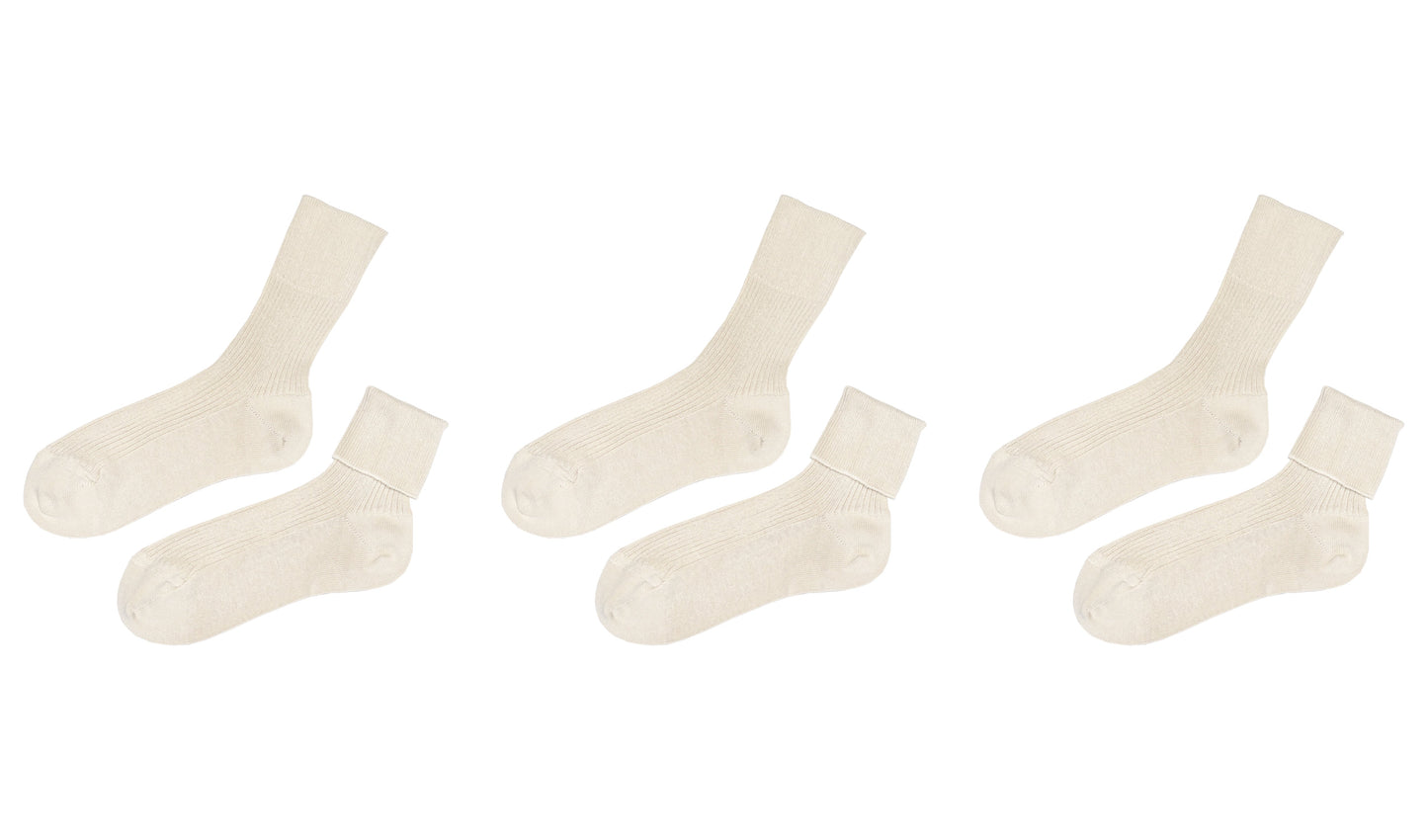 tittimitti® 100% Organic Cotton Kids Socks (3-Pack) – Made in Italy, Unisex, Soft & Breathable for Boys & Girls.