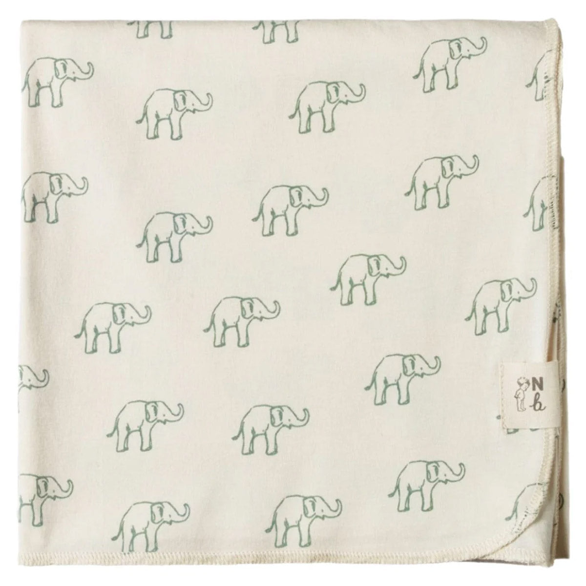 Muslin Wrap - Elephant Print