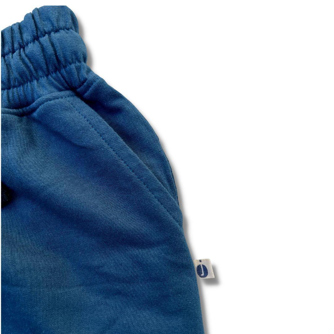 Jackalo Organic Cotton Kai Sweatpants - Peacock Blue
