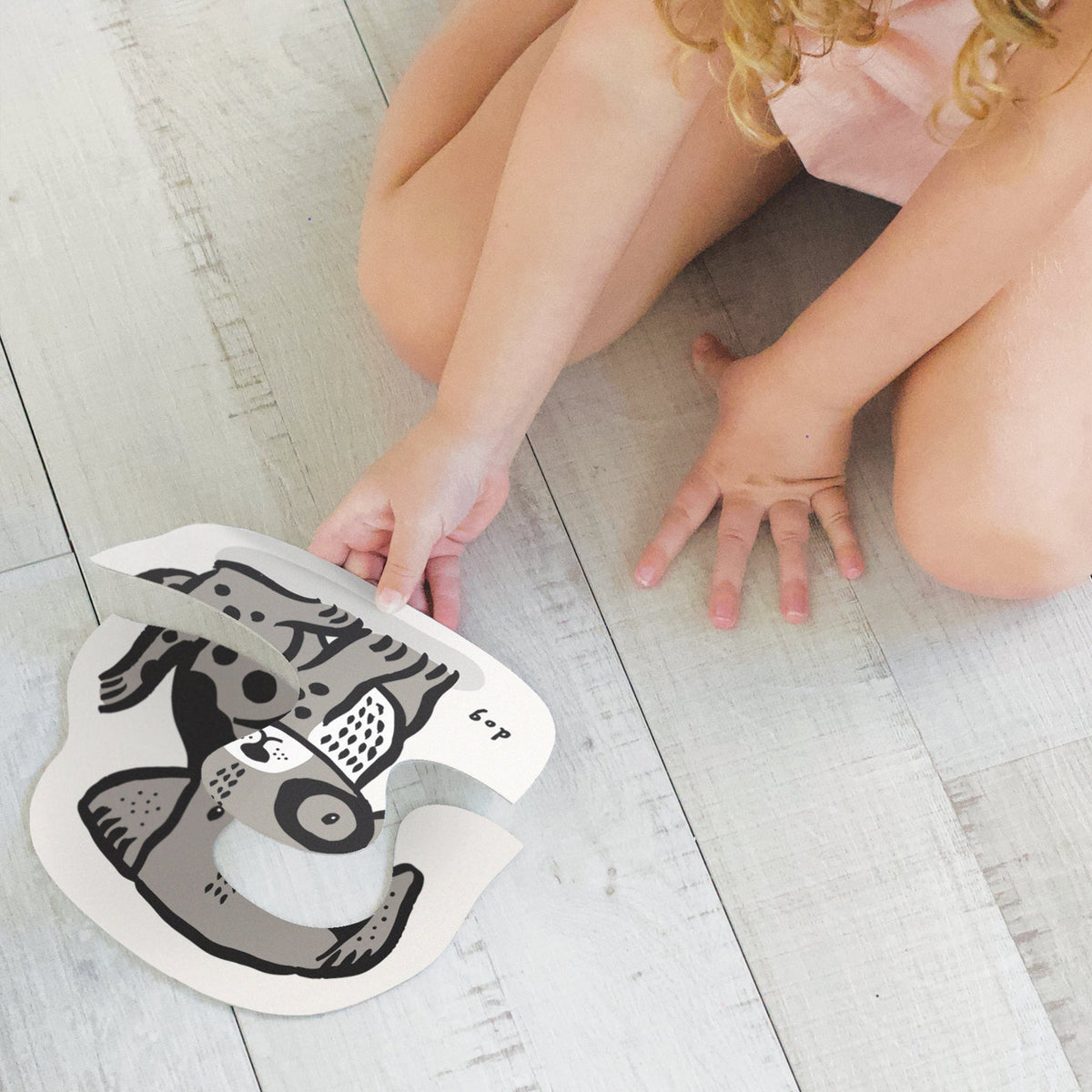 Wee Gallery Beginner Puzzles – Pets (6 Two-Piece Toddler Puzzles)