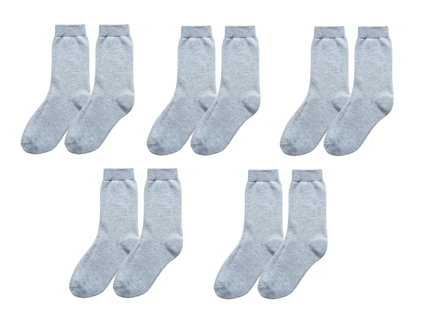 tittimitti® 98% GOTS Organic Cotton Children Kids Boy's Girl's Socks (5-pack)