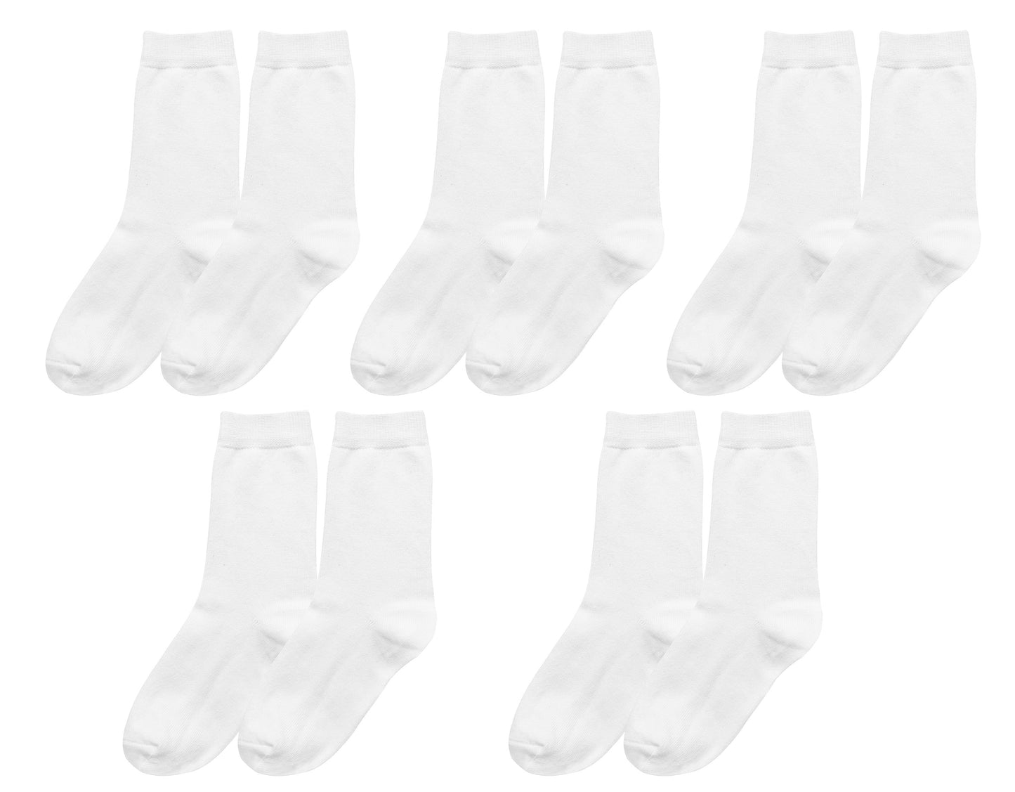 tittimitti® 98% GOTS Organic Cotton Children Kids Boy's Girl's Socks (5-pack)