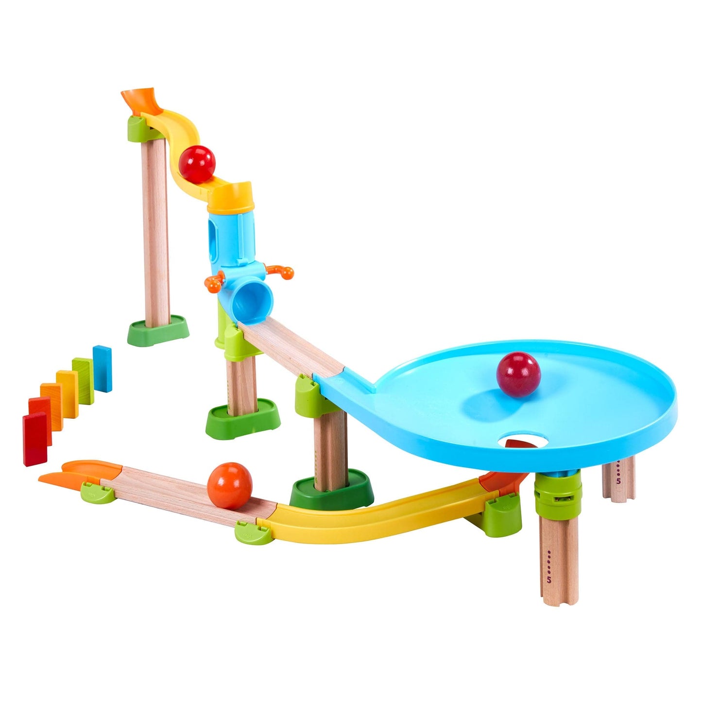 HABA Kullerbu Traffic Jam Ball Marble Run Track Set