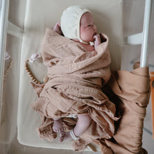 Load image into Gallery viewer, Mushie Organic Cotton Muslin Swaddle Blanket
