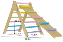 Load image into Gallery viewer, Olive- Pikler Triangle Ladder and Climber Slide - Multiple Sizes
