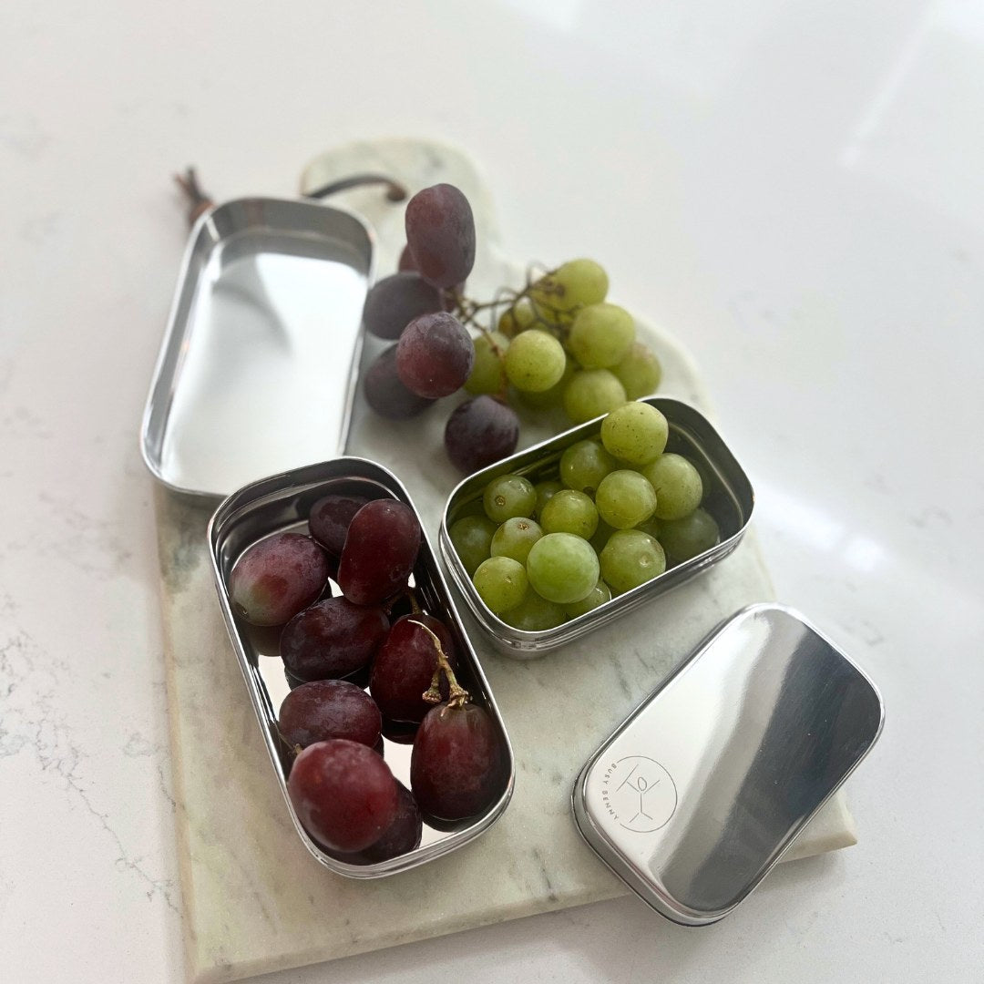 Busy Benny Stainless Steel Snack Container - Perfect On-the-Go Solution