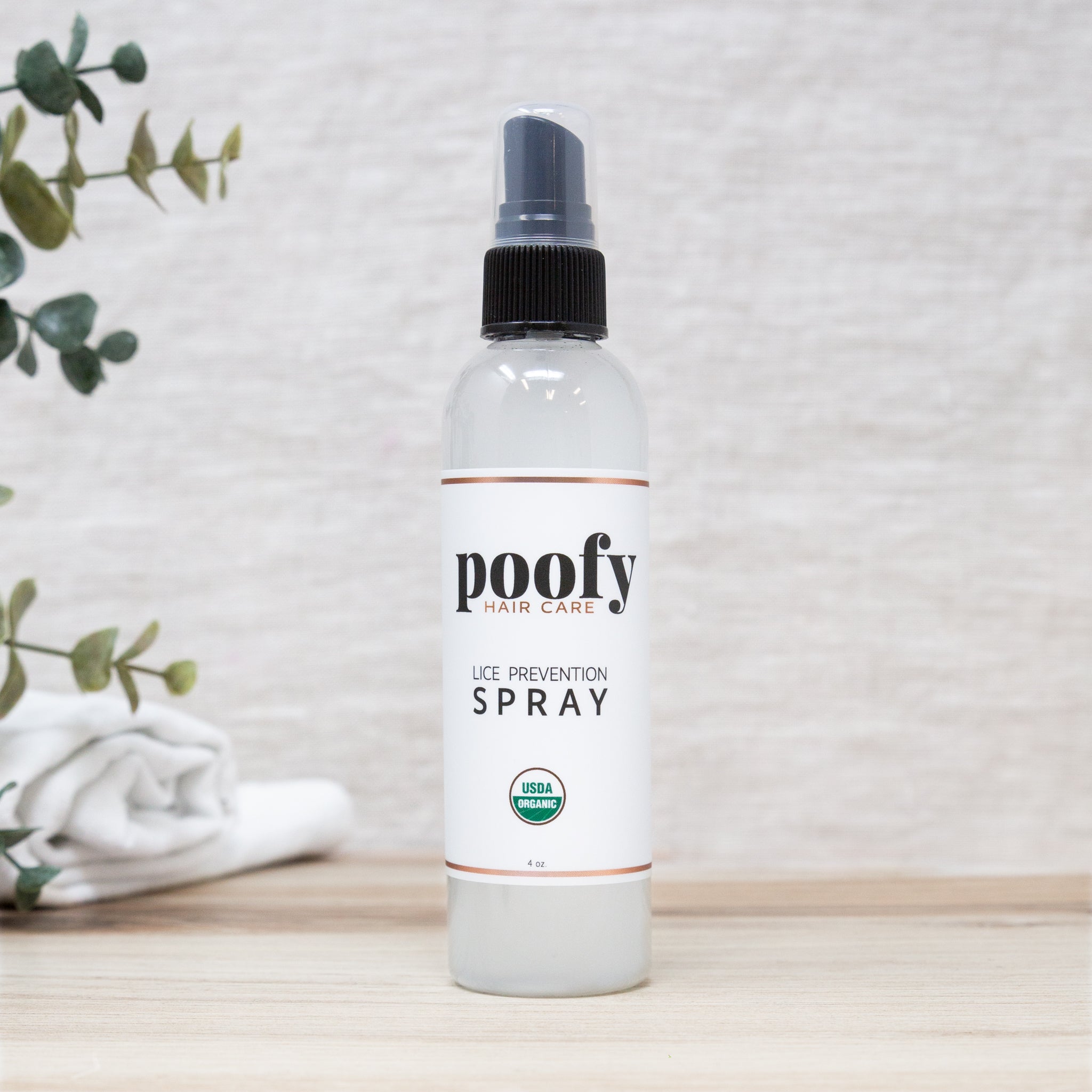Poofy Organics Lice Prevention Spray