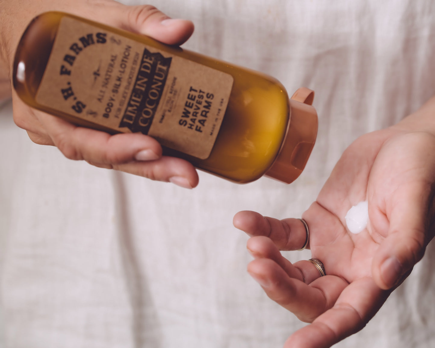 Sweet Harvest Farms Organic Body Silk Lotion - Luxurious Hydration for Face & Body