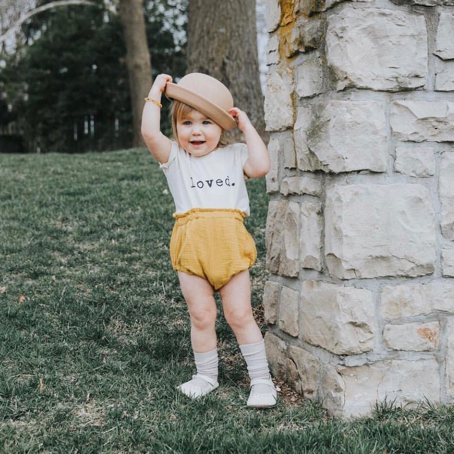 Loved Organic Cotton Kids T-Shirt – Short Sleeve, 2T–6Y