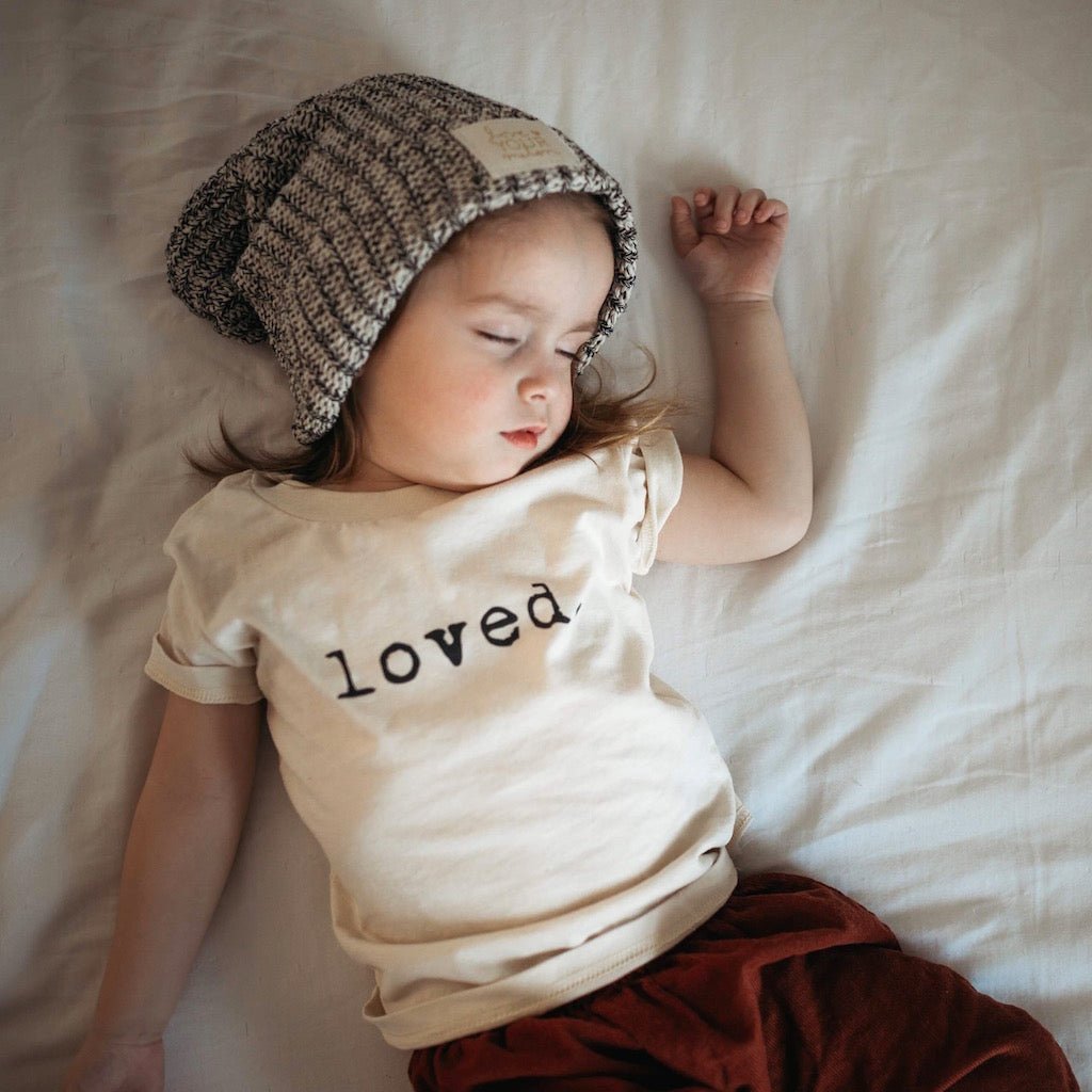 Loved Organic Cotton Kids T-Shirt – Short Sleeve, 2T–6Y