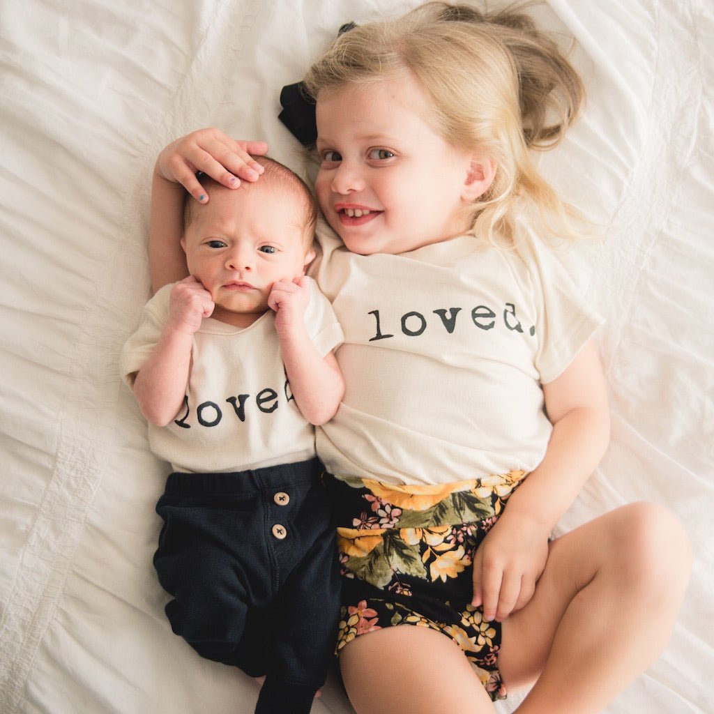 Loved Organic Cotton Kids T-Shirt – Short Sleeve, 2T–6Y