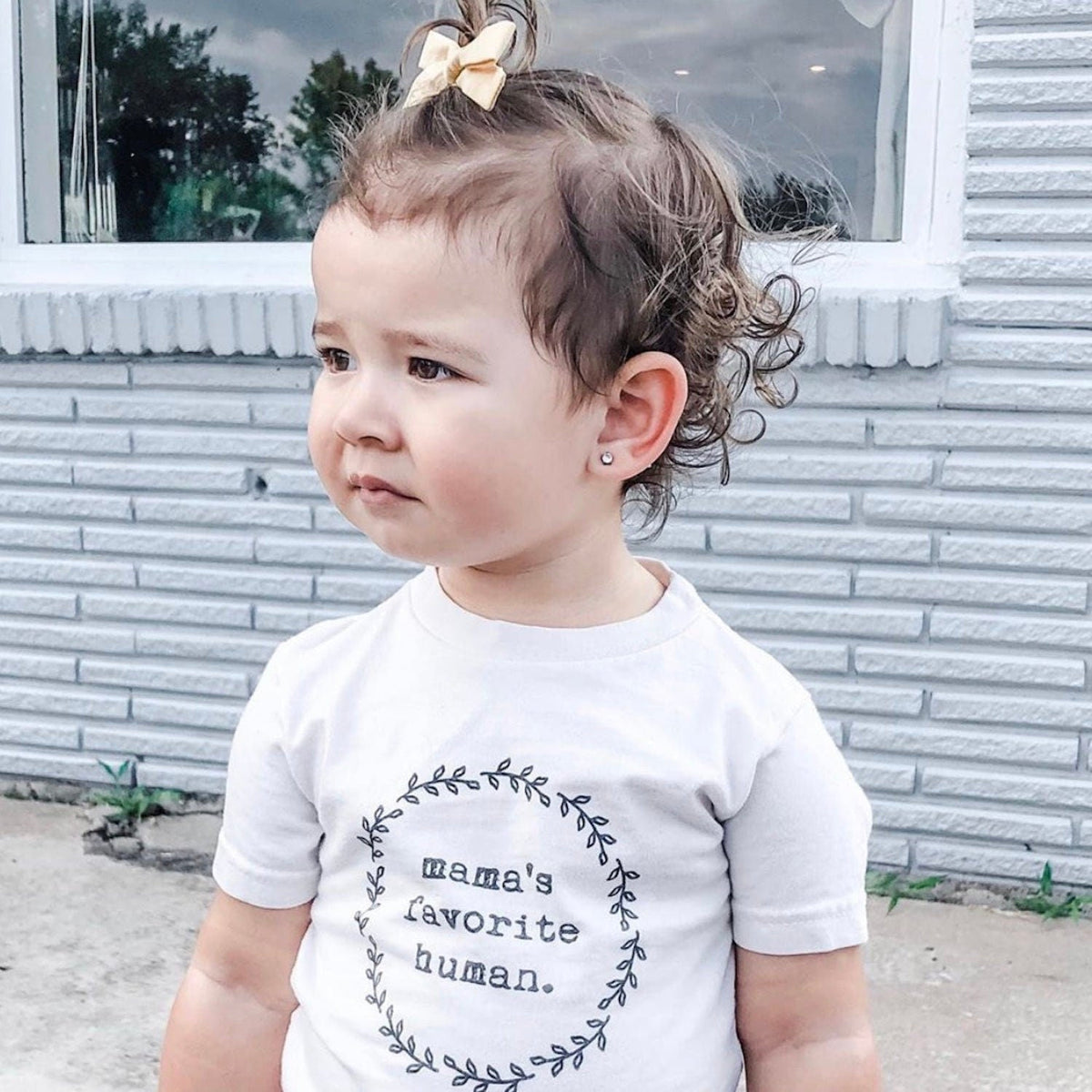 Mama’s Favorite Human Organic Cotton Kids T-Shirt – Short Sleeve, 2T–6T