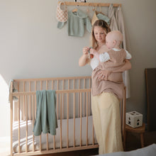 Load image into Gallery viewer, Mushie Organic Cotton Ribbed Baby Blanket
