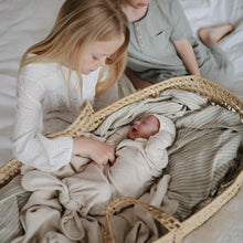 Load image into Gallery viewer, Mushie Organic Cotton Muslin Swaddle Blanket
