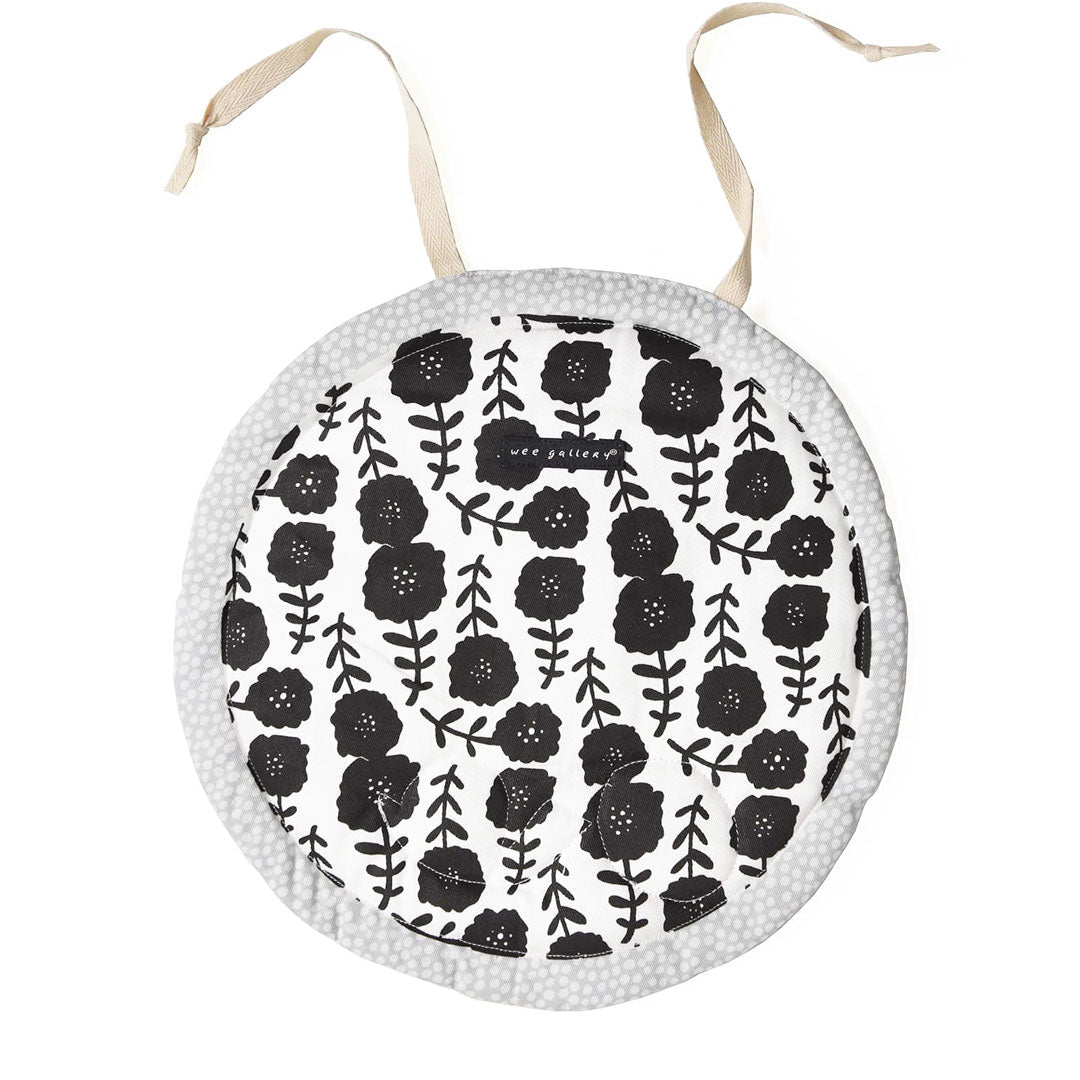 Wee Gallery Organic Cotton Baby Activity Pad – Meadow (Crinkle, Rattle & Maple Teether)