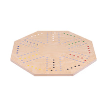 Load image into Gallery viewer, Wooden Marble Chase Game Set - Double-Sided 23&quot; Wide Board
