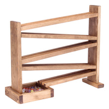 Load image into Gallery viewer, Wooden Marble Roller Racetrack Toy - Child-Safe Finish
