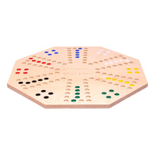 Load image into Gallery viewer, Travel Marble Chase Board Game Set, Double-Sided 23&quot; Wide Board
