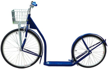Load image into Gallery viewer, Amish-Made Deluxe Kick Scooter Bike, 24&quot; Front Wheel 20&quot; Rear Wheel, Adult-Size
