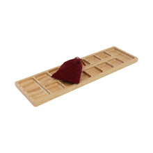 Load image into Gallery viewer, Solid Oak Wood Mancala Board Game Set With Marbles, Amish-Made
