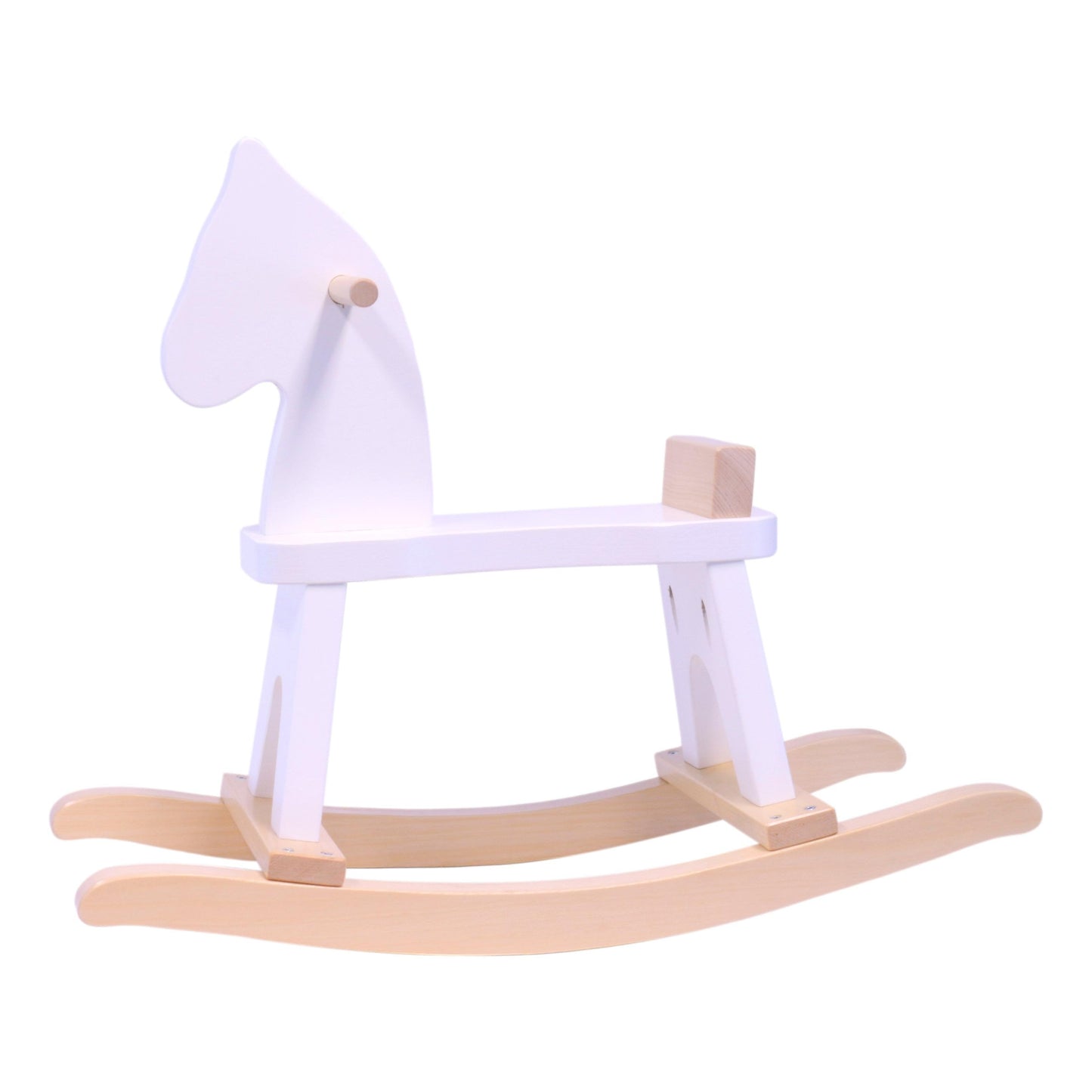 Wooden Rocking Horse Toddler Toy, Amish-Made, Child-Safe Finish