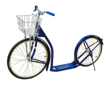 Load image into Gallery viewer, Amish-Made Deluxe Kick Scooter Bike, 24&quot; Front Wheel 20&quot; Rear Wheel, Adult-Size
