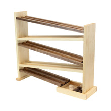 Load image into Gallery viewer, Wooden Ball Roller Racetrack Toy, Amish-Made, with 8 Wooden Balls
