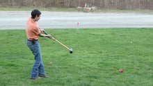 Load image into Gallery viewer, Amish-Made Deluxe Flag Croquet Golf Game Set, With Duffel Carry Bag
