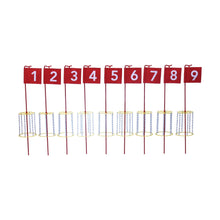 Load image into Gallery viewer, Amish-Made Deluxe Flag Croquet Golf Game Set, With Duffel Carry Bag
