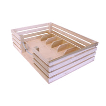 Load image into Gallery viewer, Amish-Made Wooden Mini Stockyard Toy, with 7 Stalls
