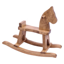 Load image into Gallery viewer, Wooden Rocking Horse Toddler Toy, Amish-Made, Child-Safe Finish
